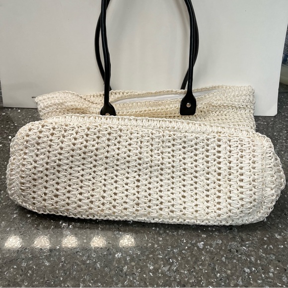 Paper Straw Shoulder Bag - Picture 4 of 7